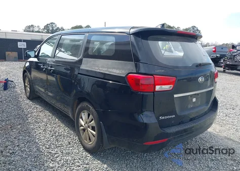 2016 Kia Sedona L из США, поврежденный, VIN KNDMA5C14G6185256